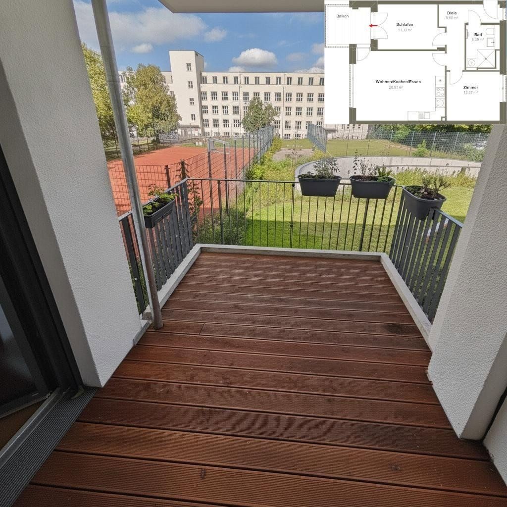 Byt 3+1 · 75 m² · Billy-Wilder-Promenade 20 Berlin Lichterfelde Berlin 14167 - 4