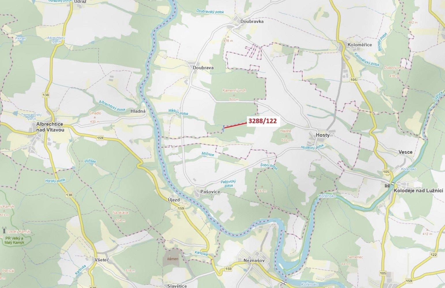 Les, 1 942 m²