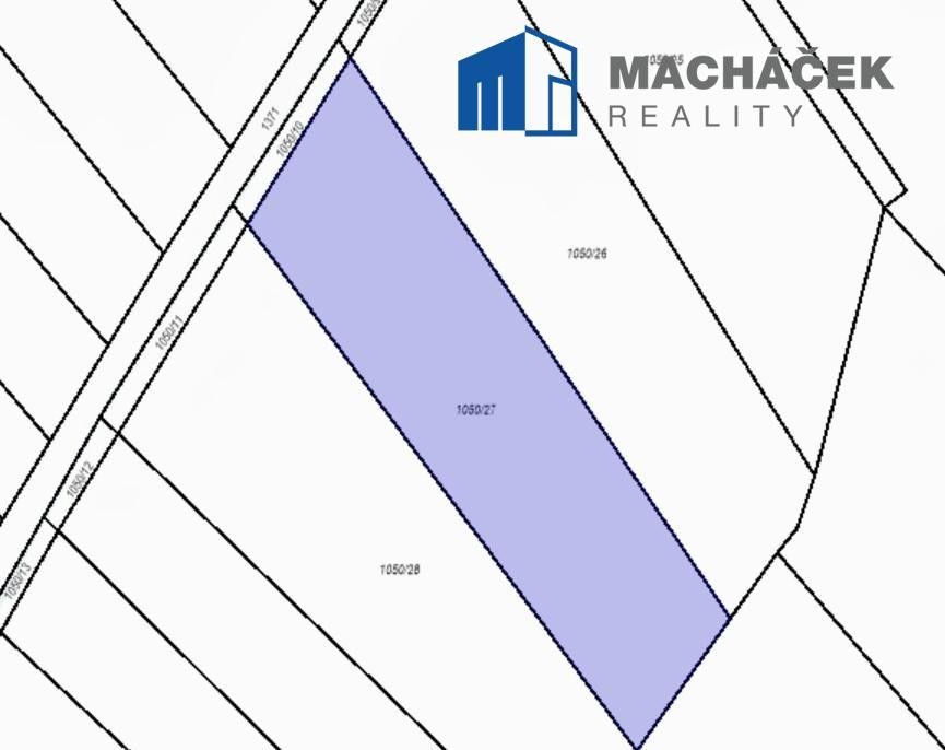 Prodej zemědělský pozemek - Hradčany, 988 m²