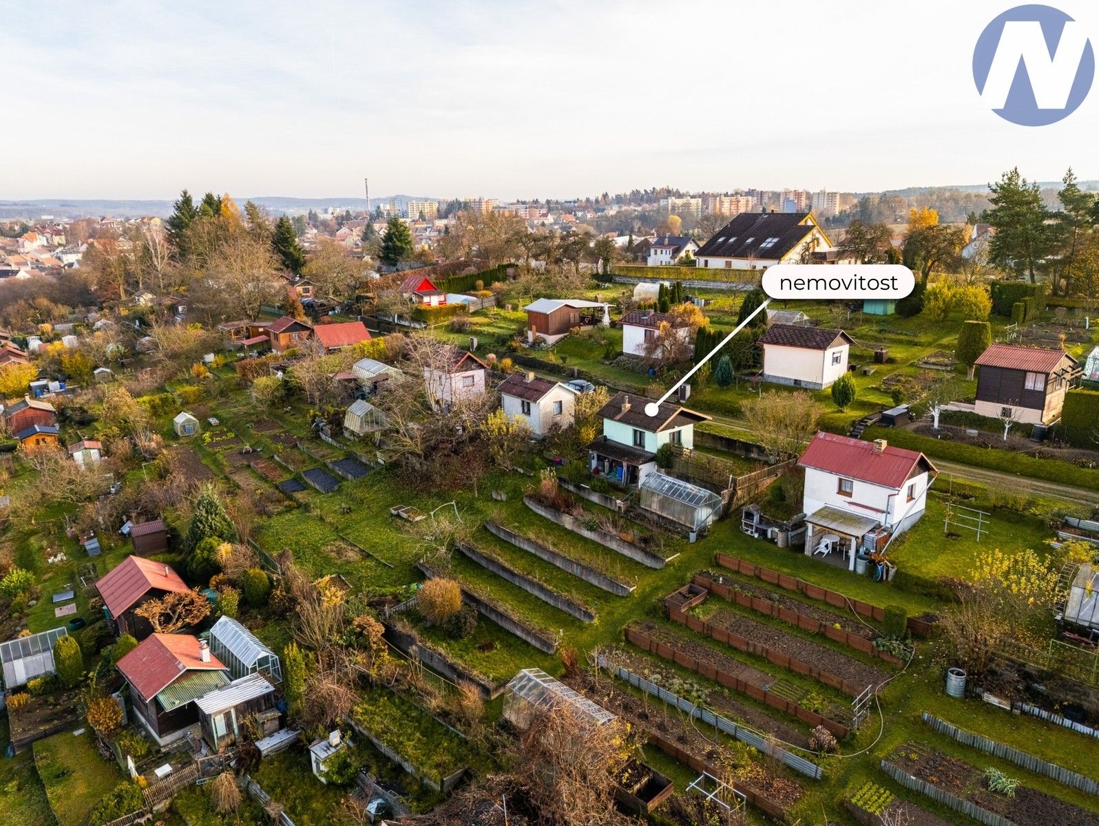 Chaty, Pod Zvíkovcem, Milevsko, 17 m²