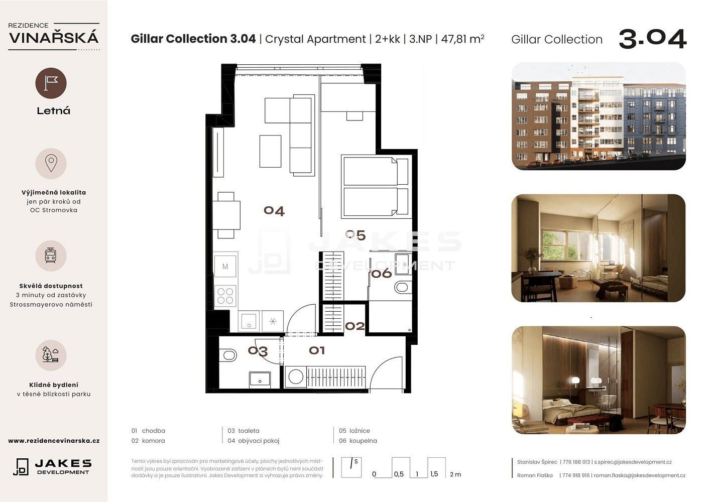 2+kk, Praha - Holešovice, okres Praha 7, Hlavní město Praha, 48 m² - 2