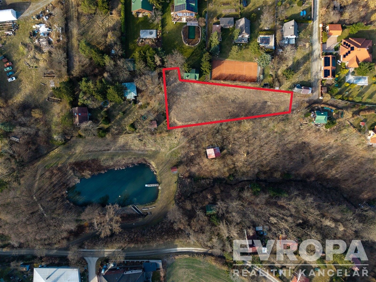 Pozemky pro bydlení, Březová-Oleško, 1 497 m²