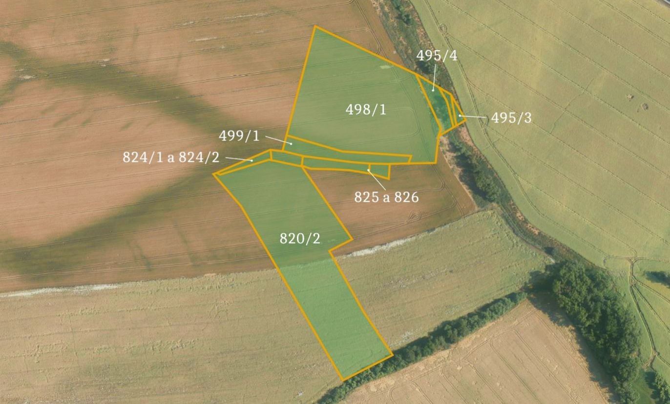 Prodej zemědělský pozemek - Oleška, 64 840 m²