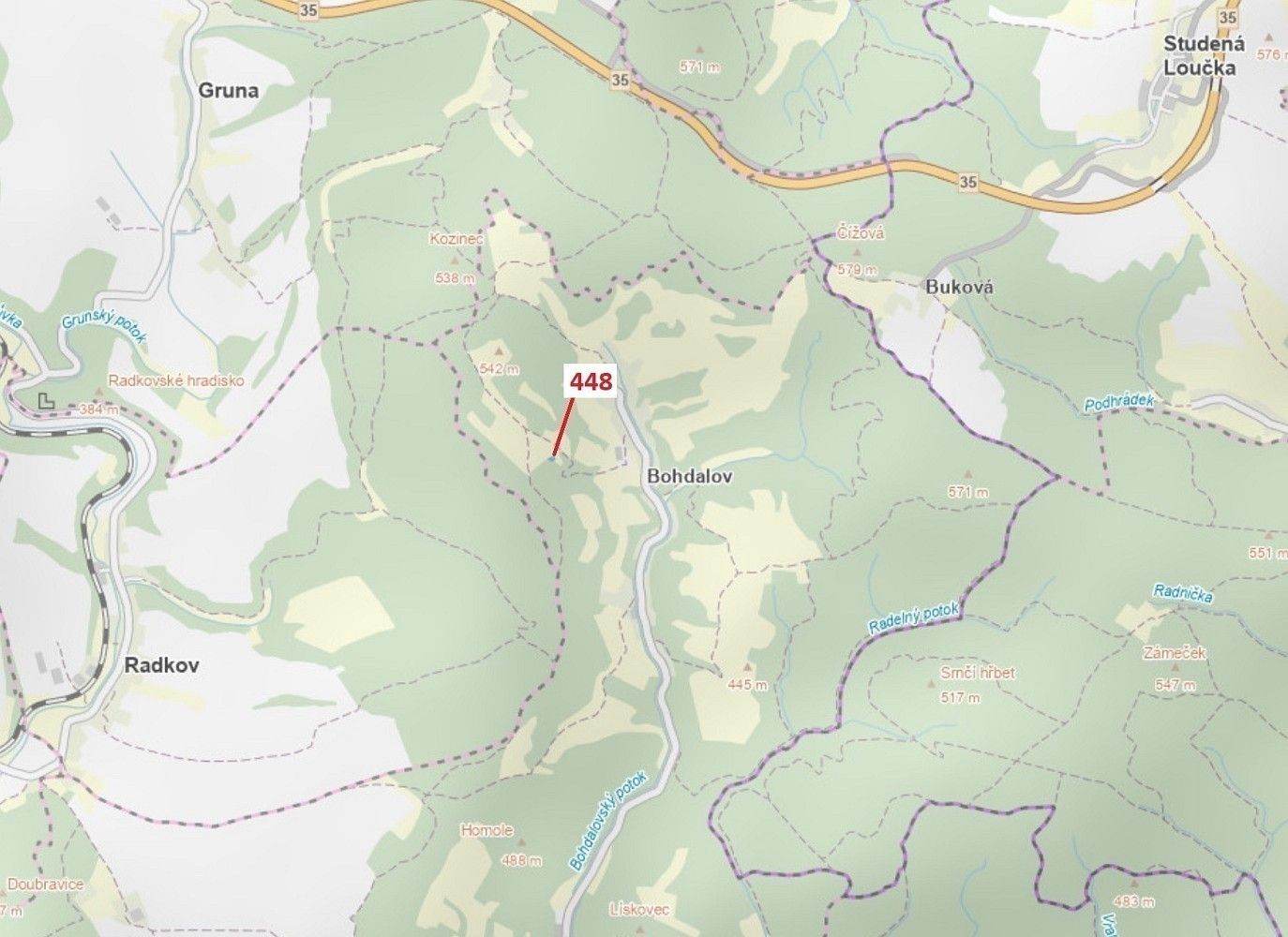 Lesy, Radkov, okres Svitavy, Pardubický kraj - 1