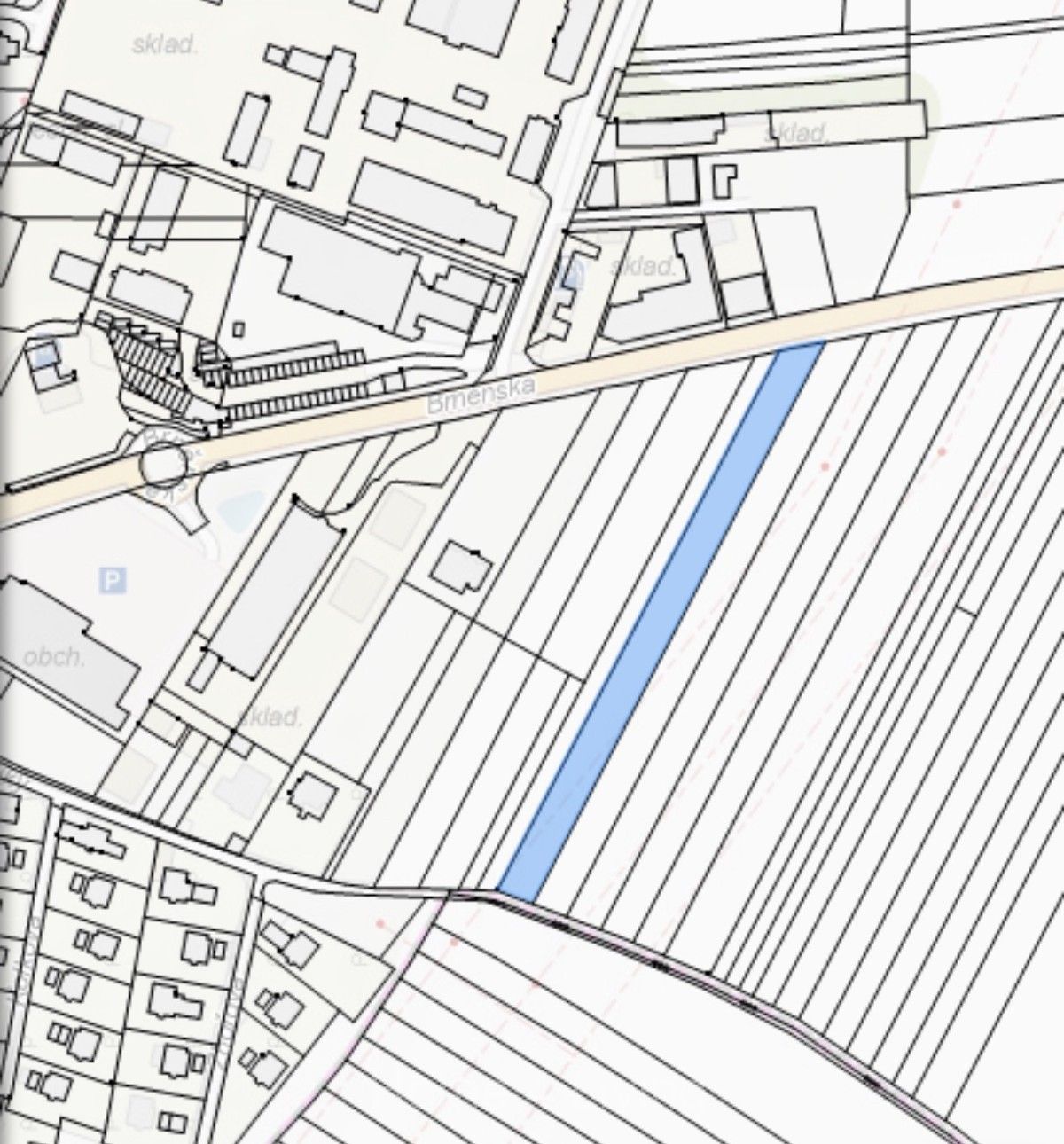 Komerční pozemek · 3 762 m² · Brněnská, Rosice - 4