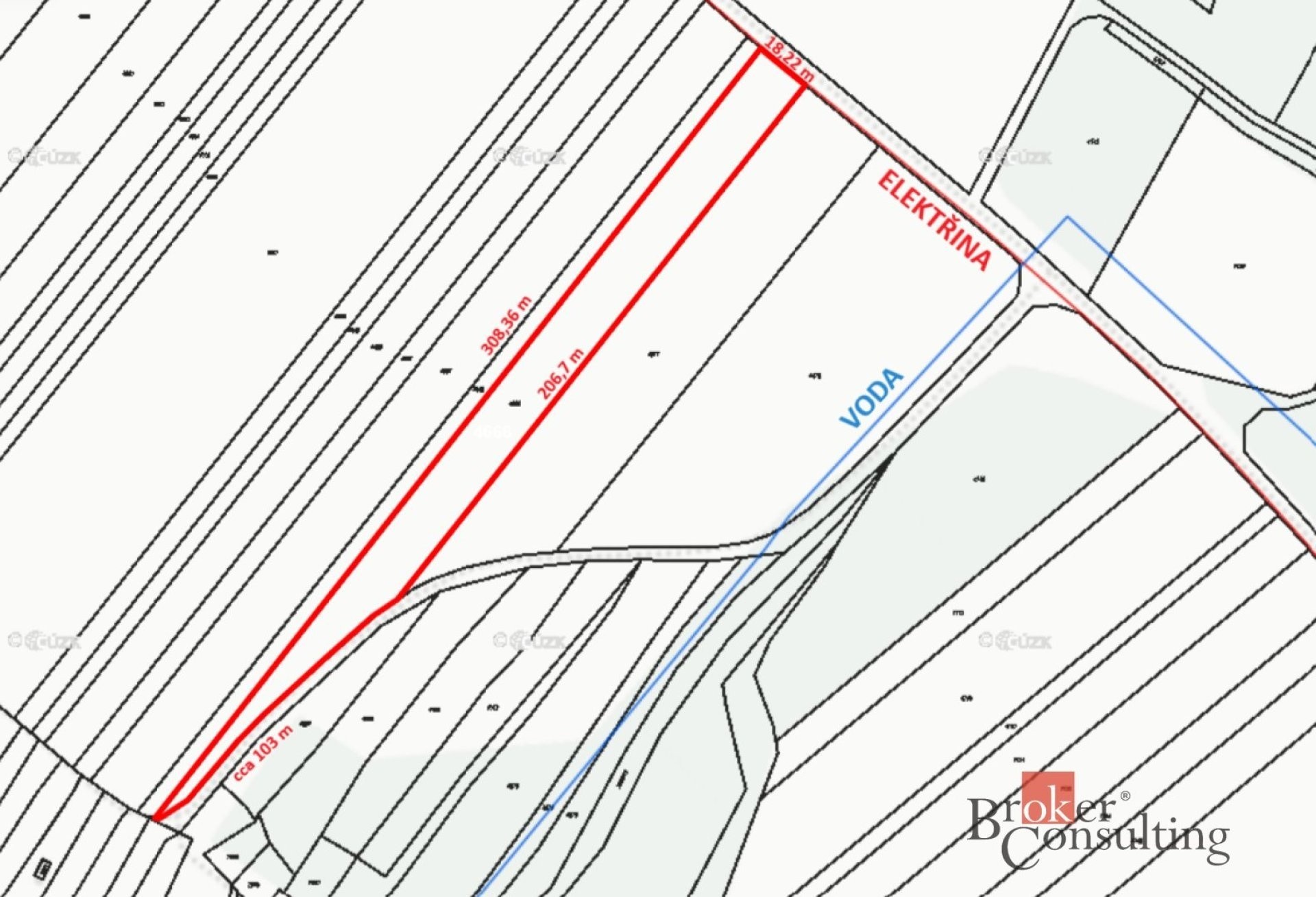 Zahrada · 4 535 m² · Stráně, Dolní Kounice - 3