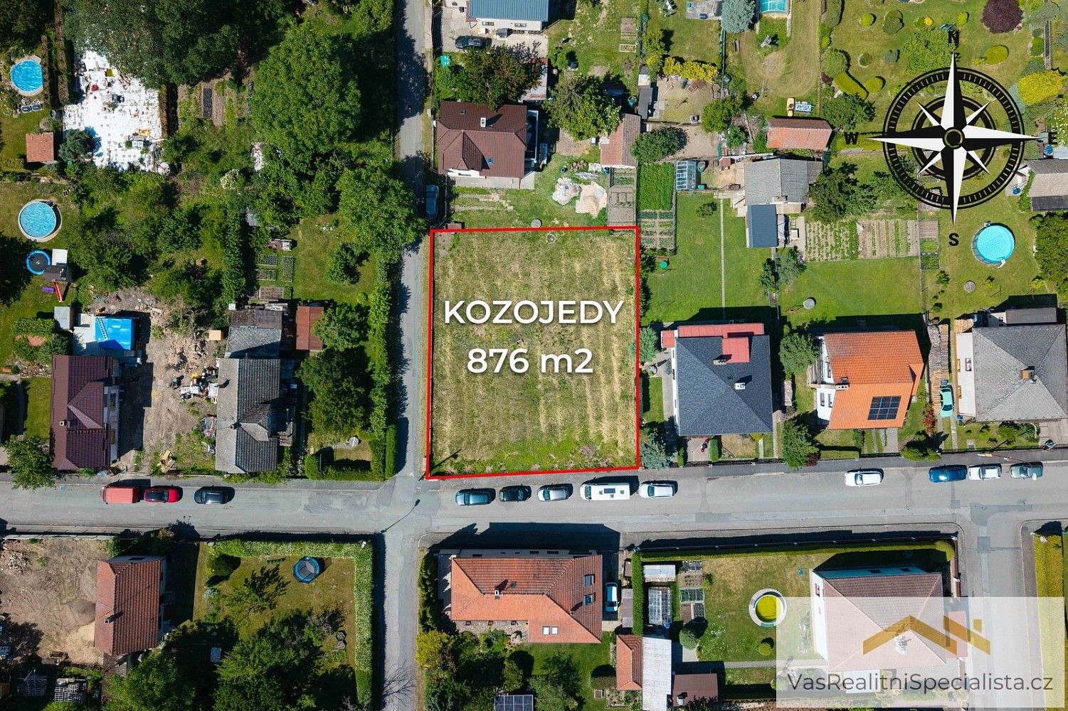 Pozemek pro bydlení, 876 m²