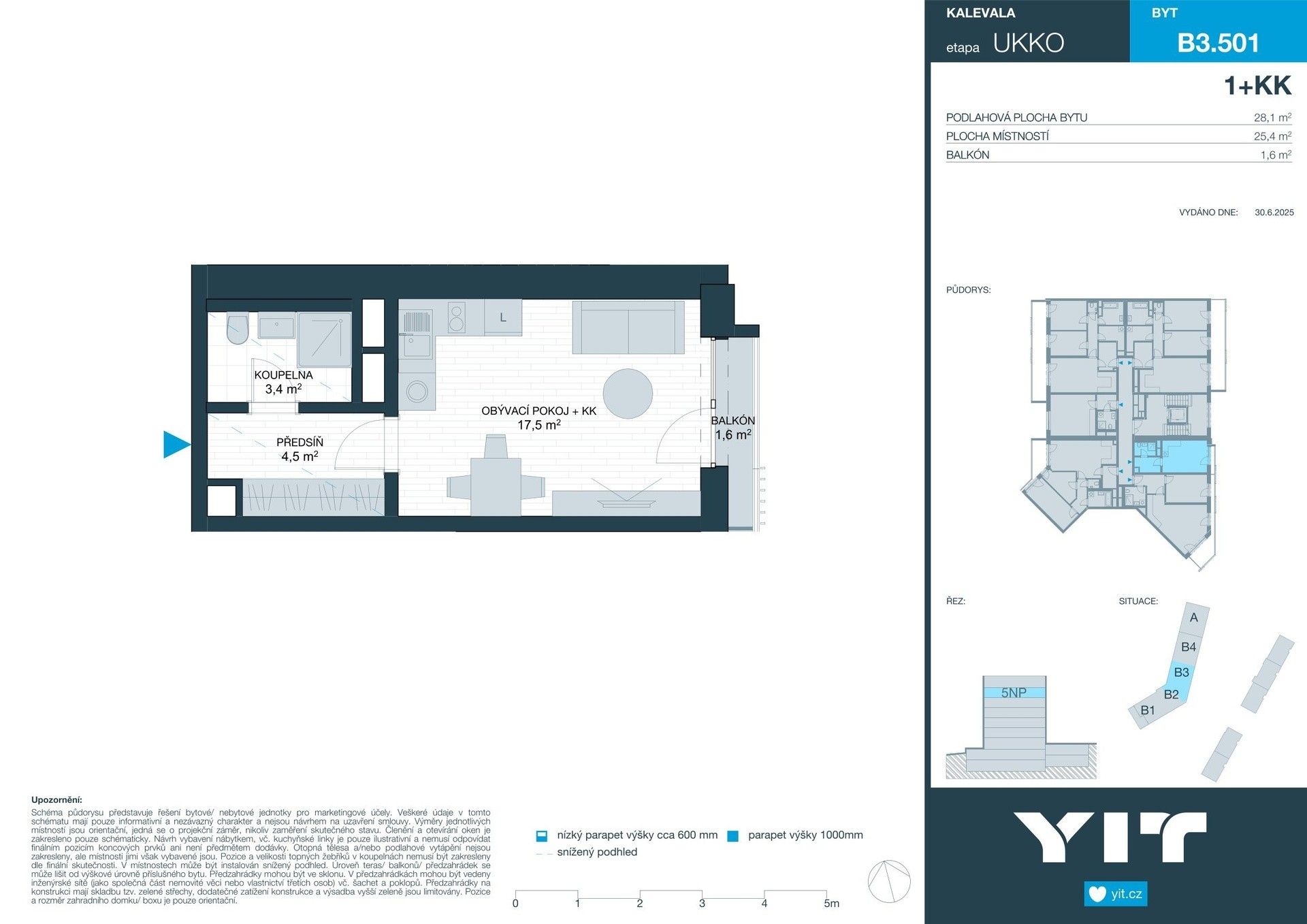 Prodej byt 1+kk - Brno, 25 m²