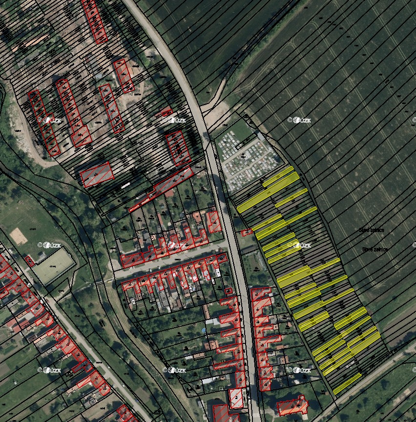 Pozemky pro bydlení, Radějov u Hodonína, 696 67 - 1