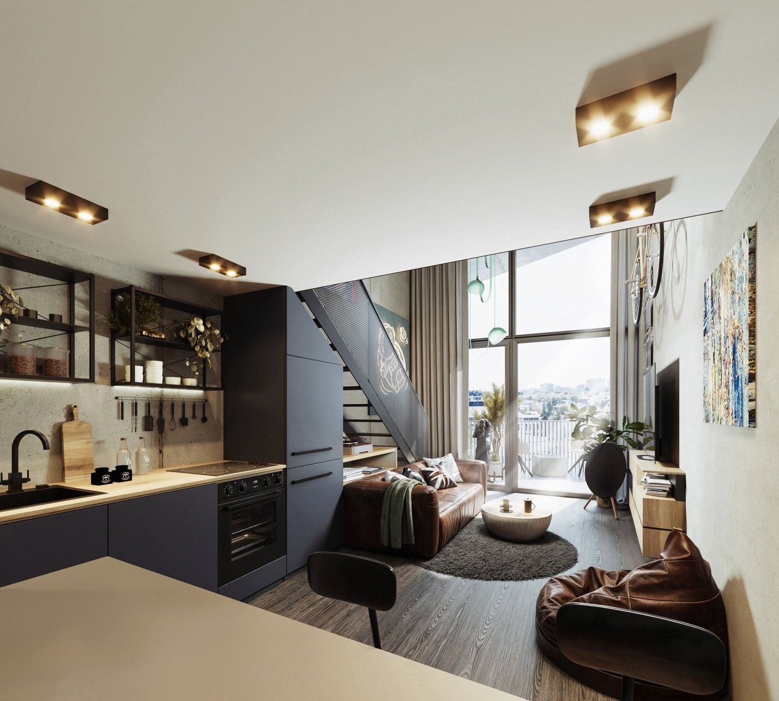 Byt 2+kk · 43 m² · Valentova, Praha - 4