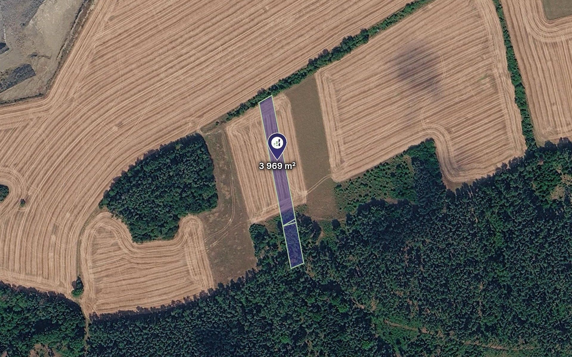 Zemědělské pozemky, Litovel, 3 969 m² - 1