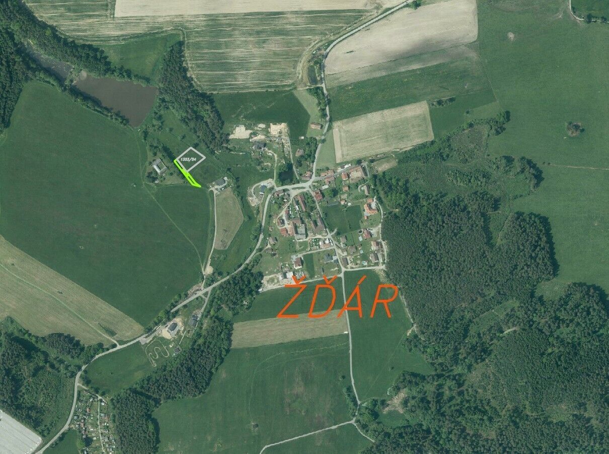Prodej pozemek pro bydlení - Kaplice Žďár, 1 793 m² - 5