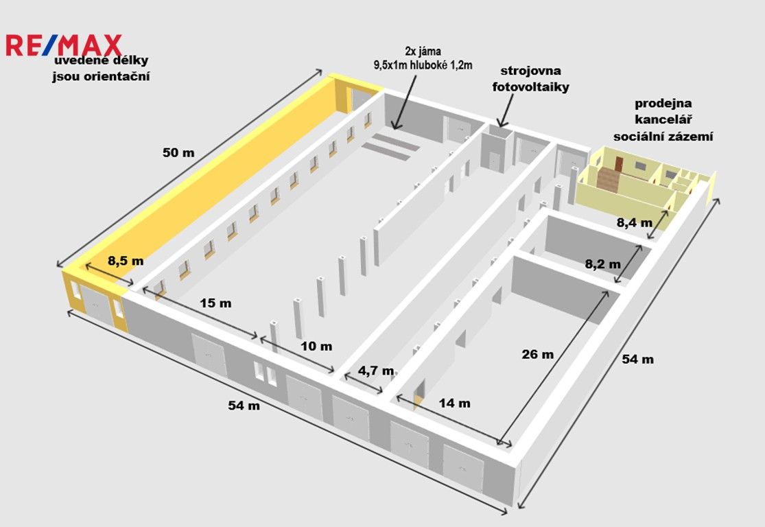 Prodej sklad - Přelouč, 6 m²
