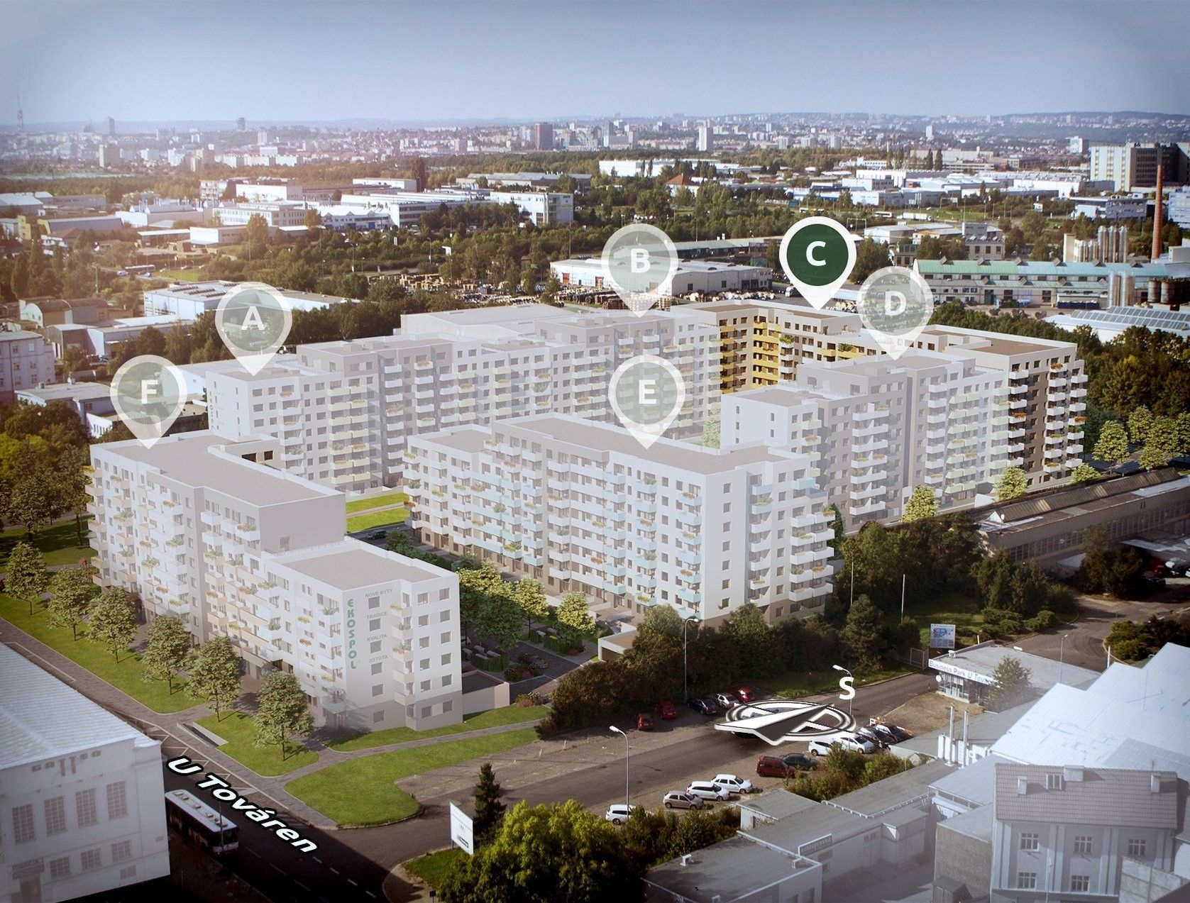 3+kk, U továren , Praha Hostivař, 59 m² - 2