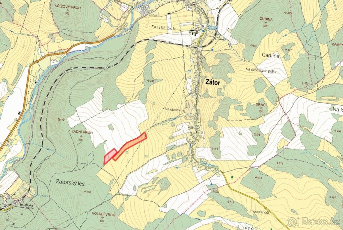 Prodej pozemek pro bydlení - Zátor, 793 16