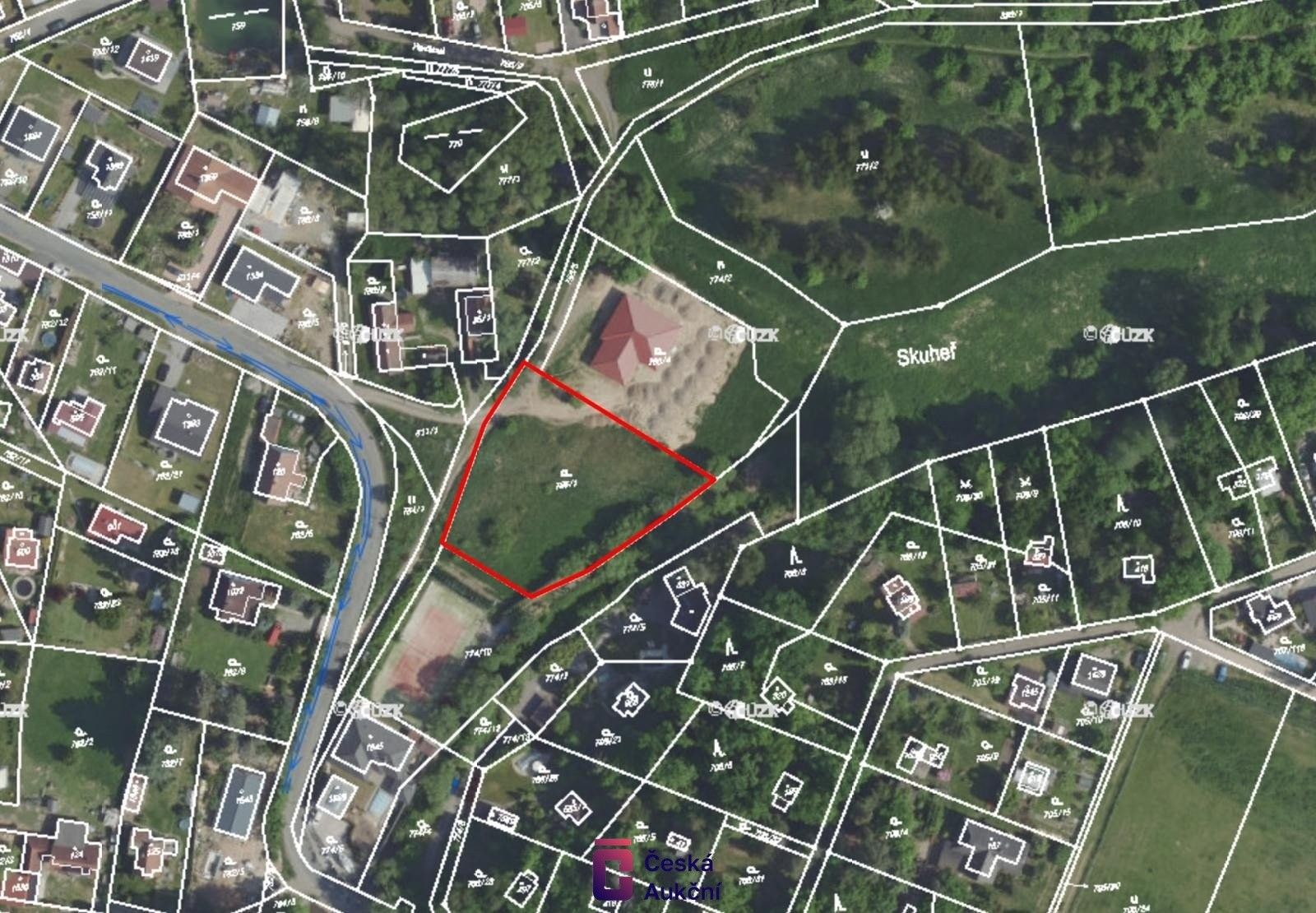 Pozemek pro bydlení · Kamenice Těptín - 4