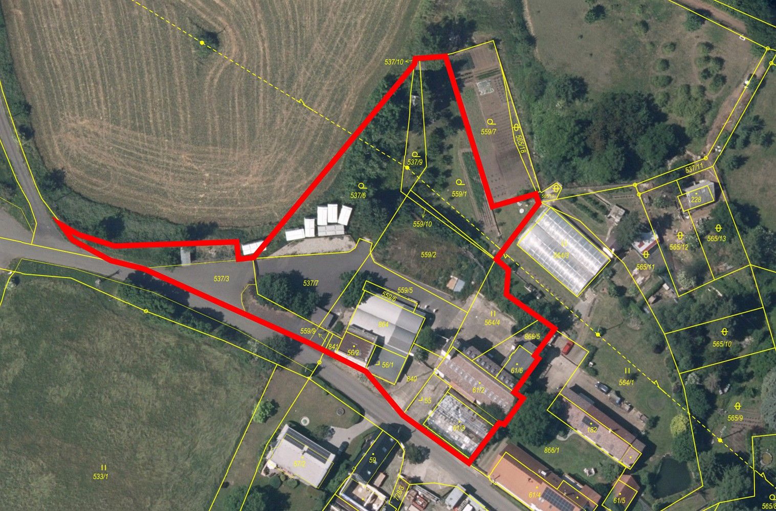Výrobní prostory, Bžany - Bukovice, okres Teplice, Ústecký kraj, 1 600 m² - 1