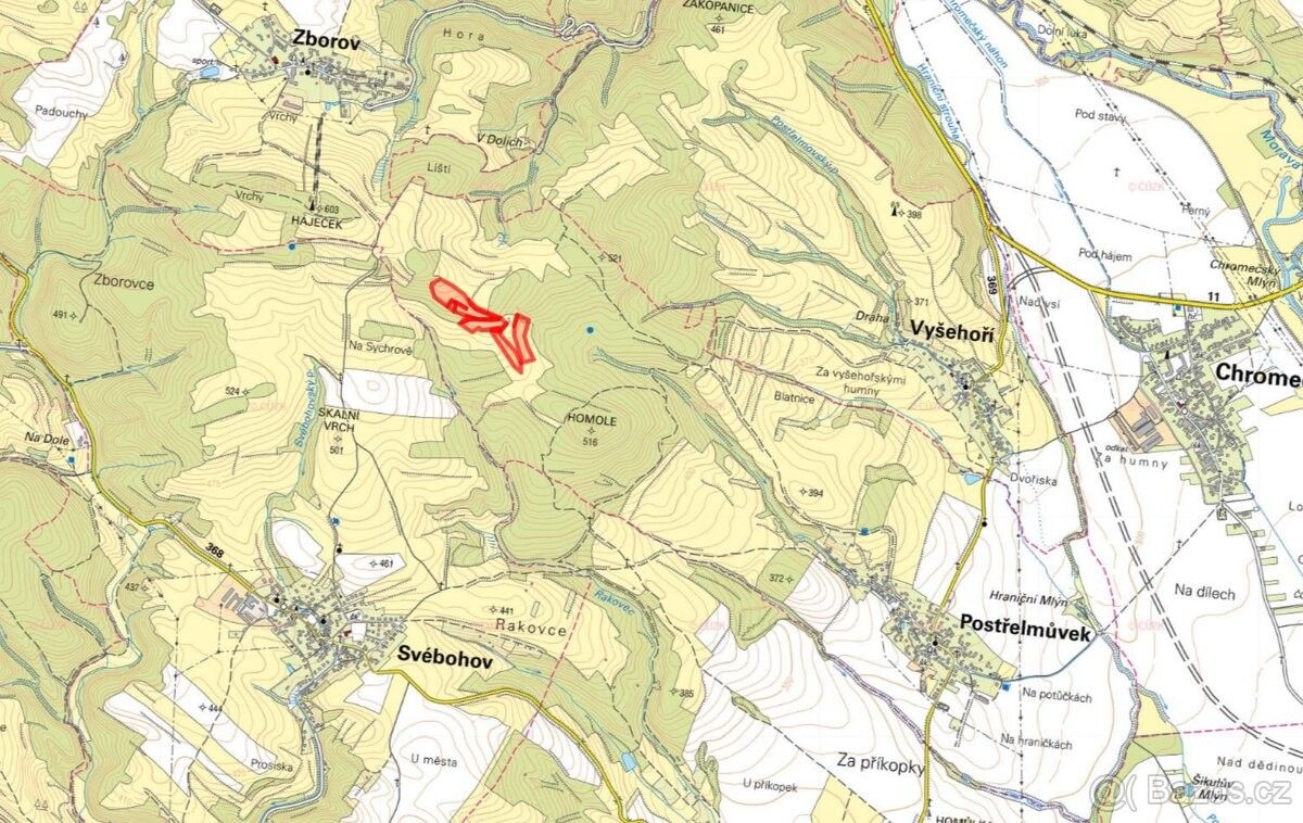 Prodej pozemek pro bydlení - Zábřeh, 789 01