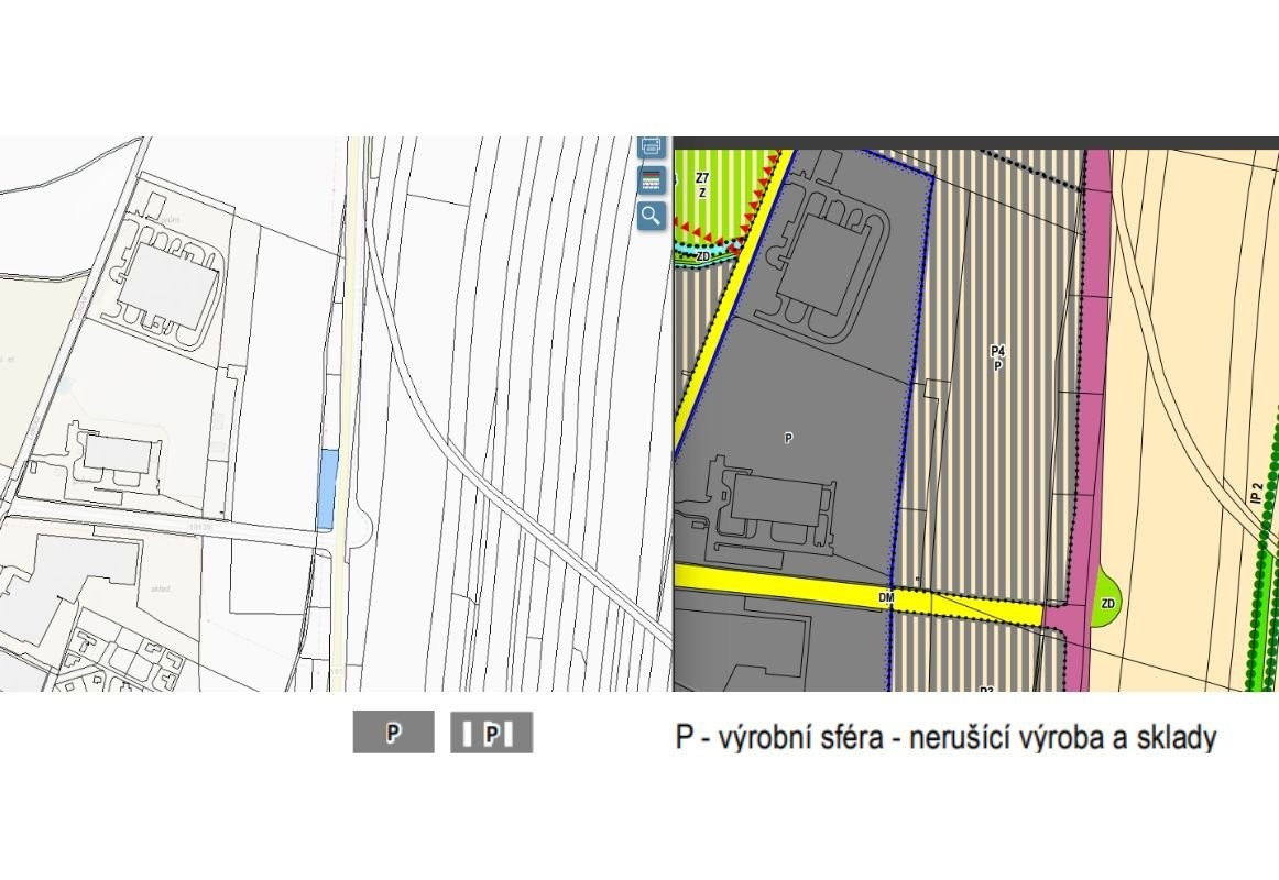 Komerční pozemek · 2 265 m² · Unhošť - 4