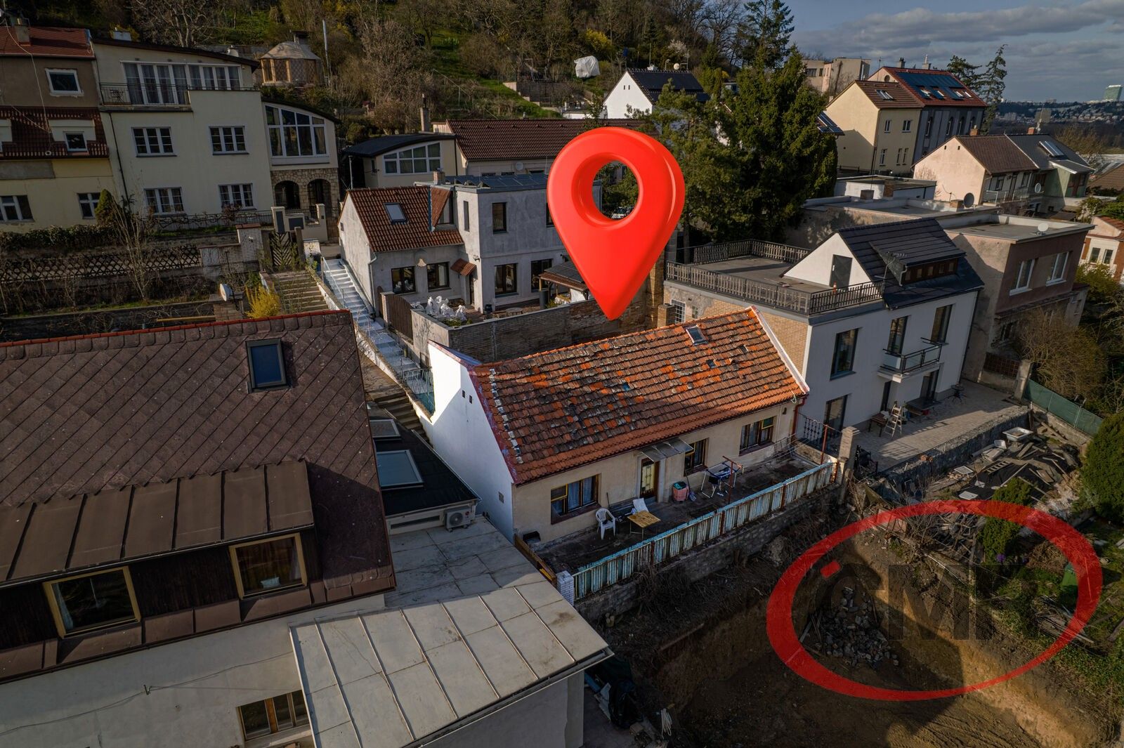 Rodinné domy, Pod akáty, Praha Velká Chuchle, 74 m² - 1