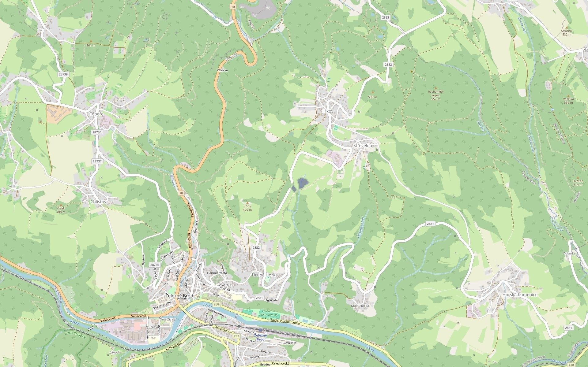 Louka · 1 955 m² · Železný Brod - 3