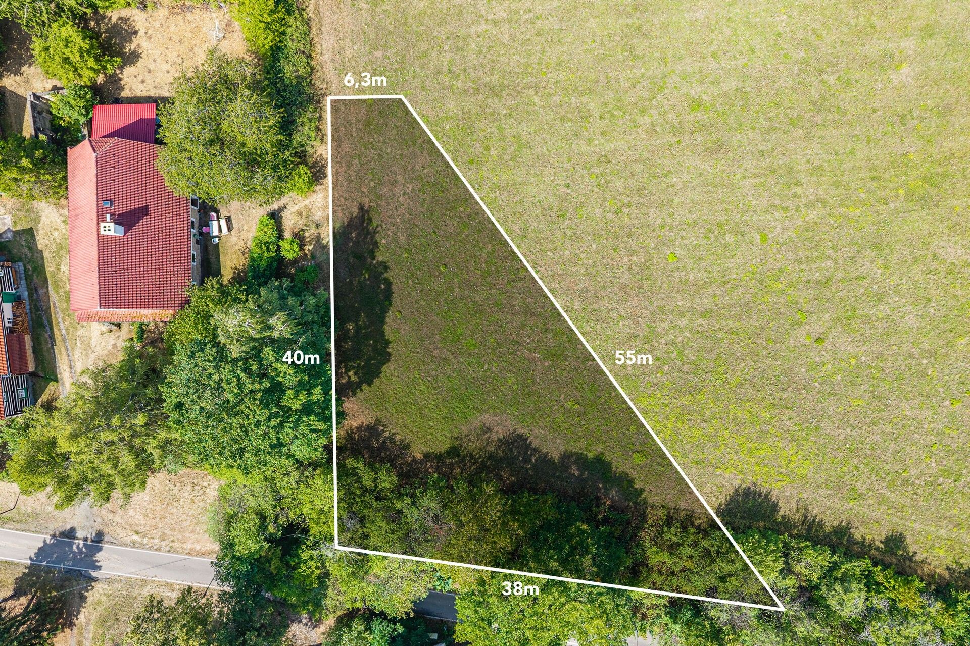 Pozemky pro bydlení, Dubá, 916 m² - 2