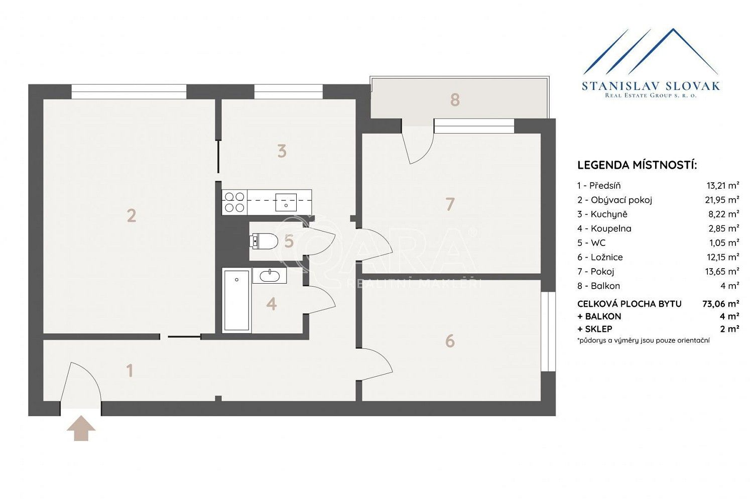 3+1, Ostrava - Dubina, okres Ostrava-město, Moravskoslezský kraj, 77 m² - 2