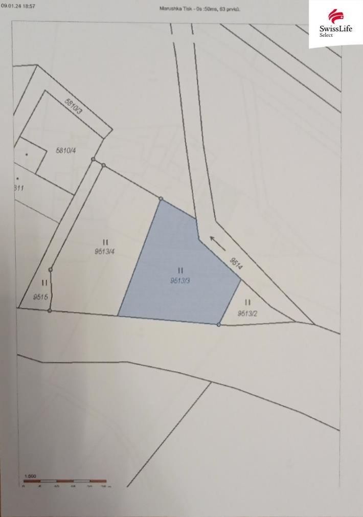 Prodej pozemek pro bydlení - Holice v Čechách, 534 01, 823 m²