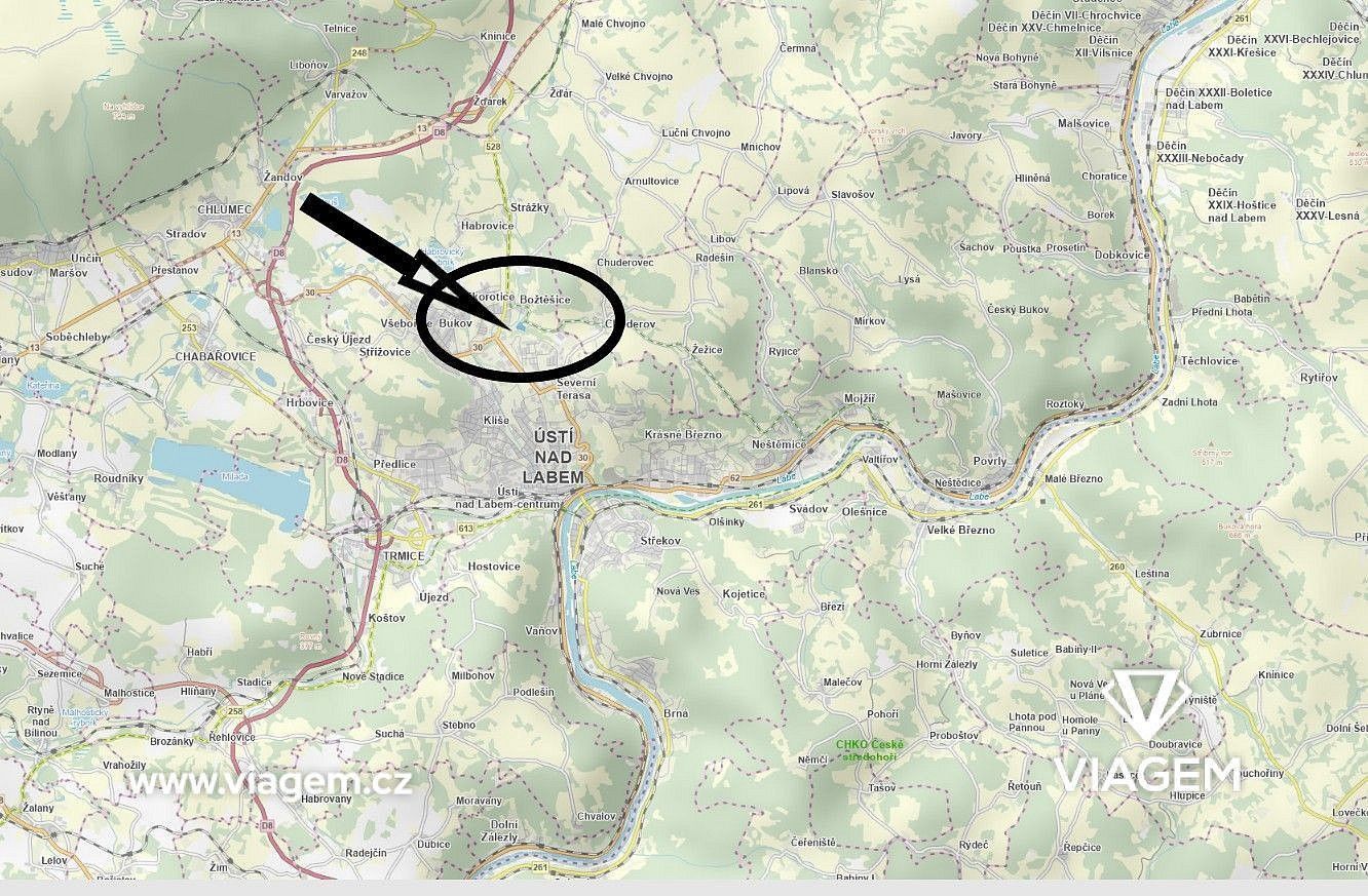 Prodej zahrada - Ústí nad Labem, Ústecký kraj - 2
