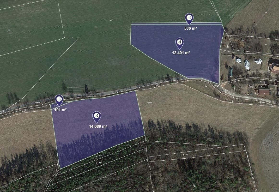 Pozemek pro bydlení, 6 954 m²