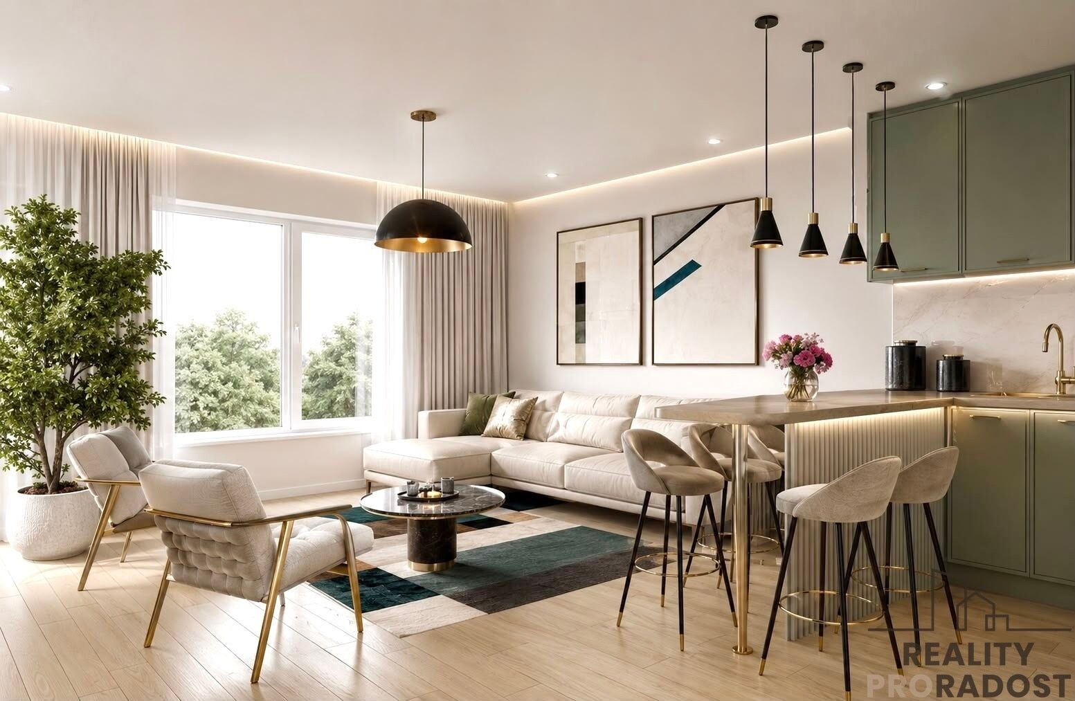 2+kk, Balcárkova, Olomouc Nová Ulice, 56 m² - 1