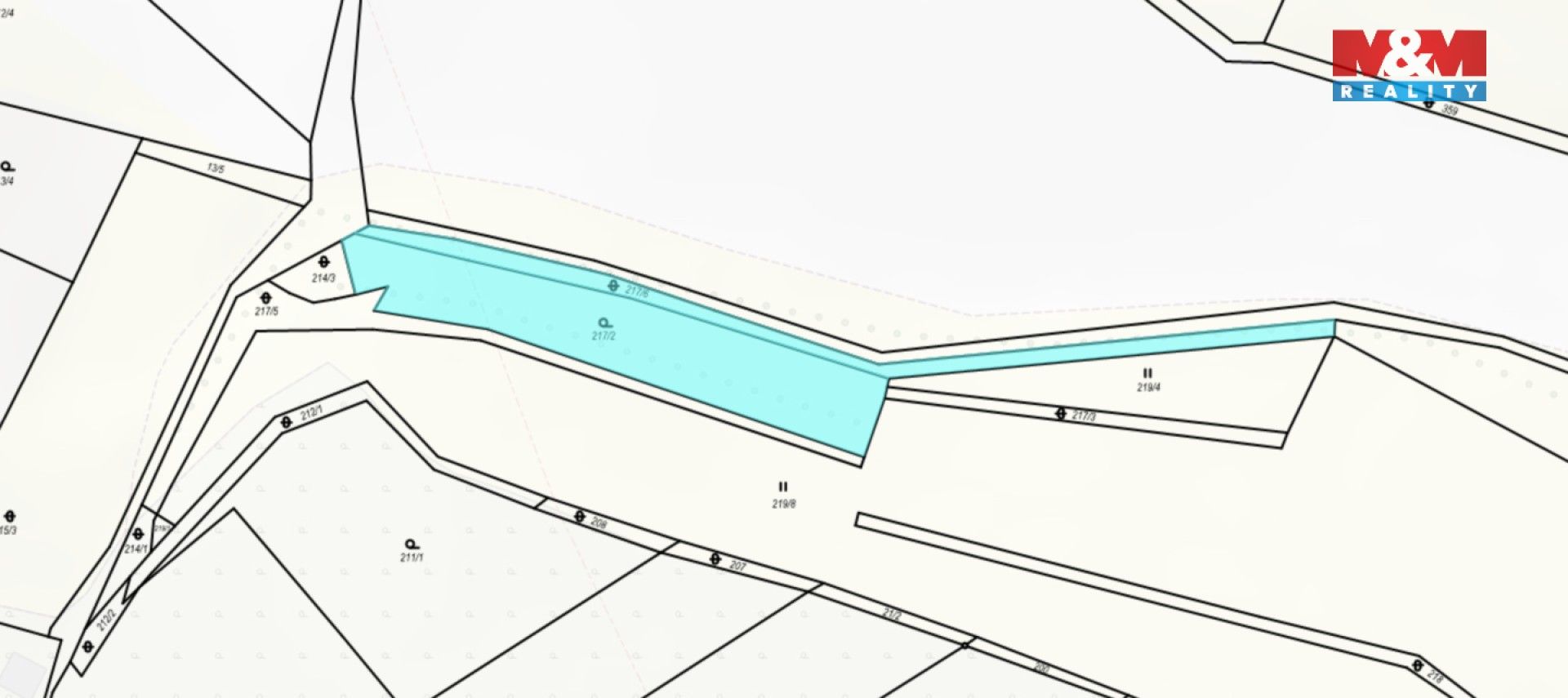 Prodej zahrada - Bosyně, Vysoká