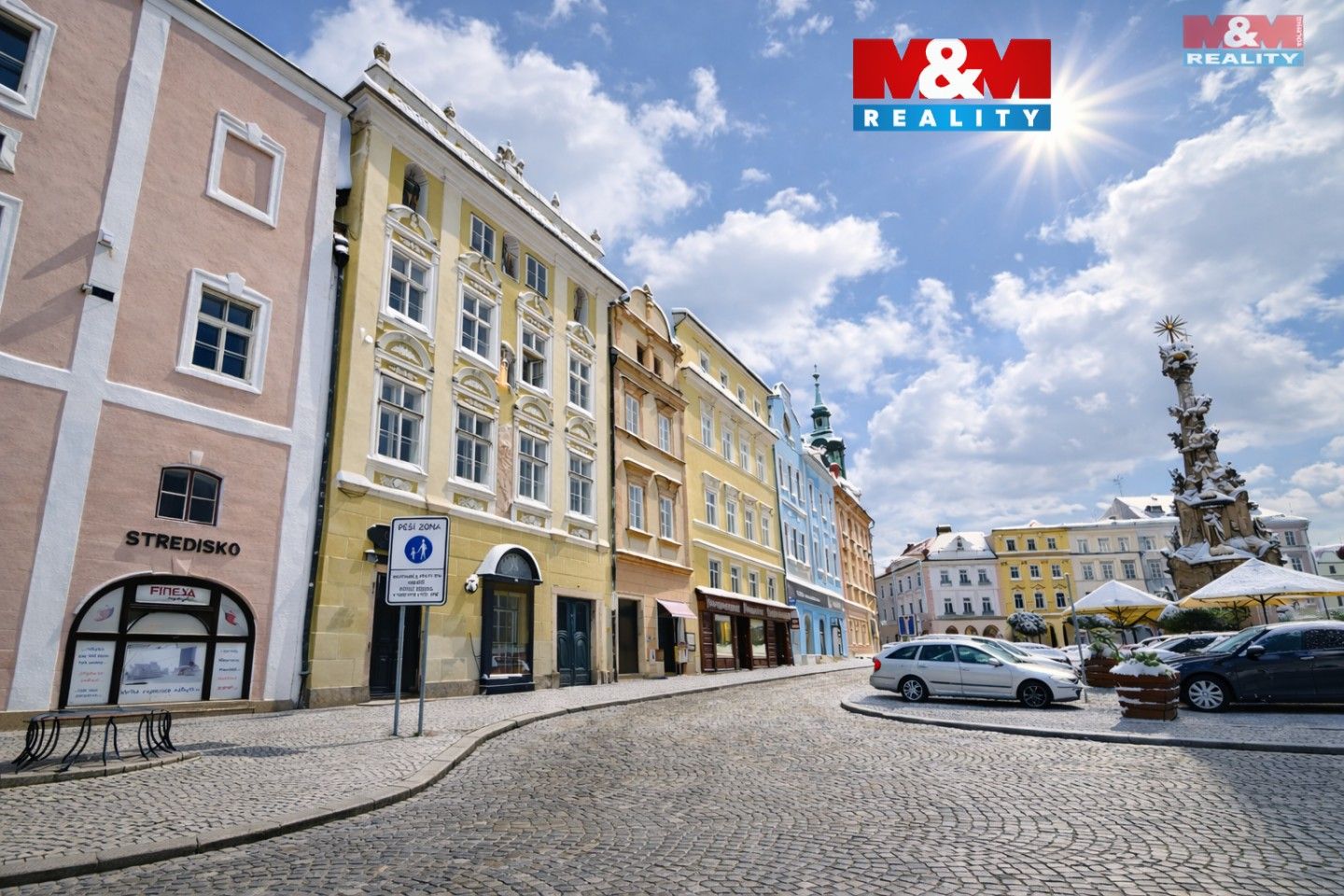 1+kk, nám. Míru, Jindřichův Hradec, 30 m²