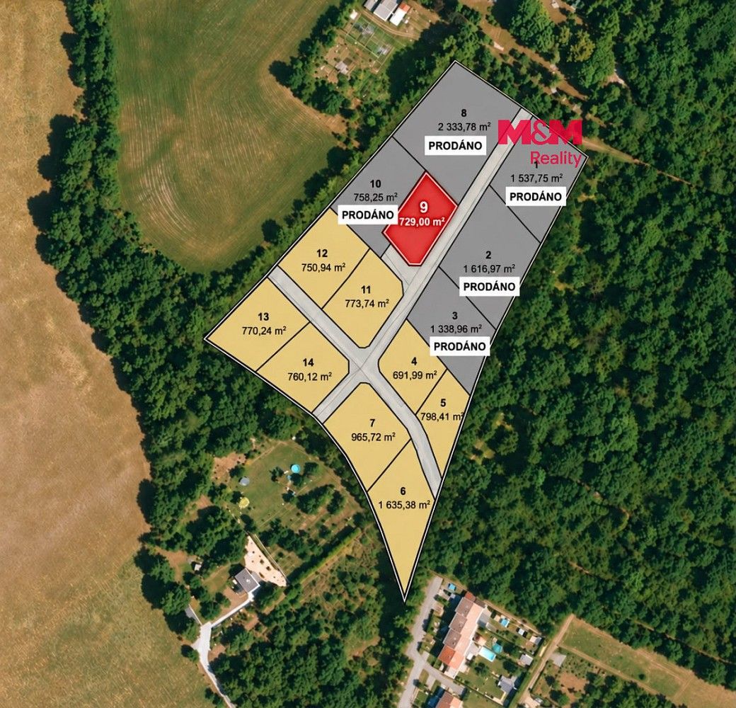 Pozemky pro bydlení, Líšťany, okres Plzeň-sever - 1