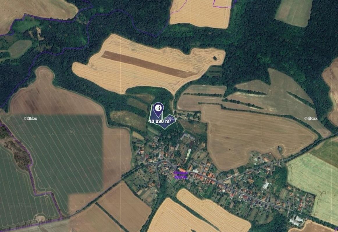 Prodej louka - Štětí, 3 663 m²