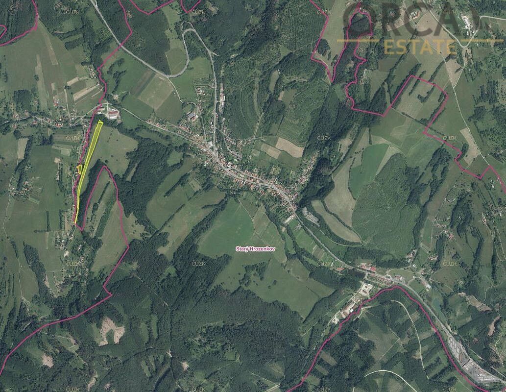 Zemědělské pozemky, Starý Hrozenkov, okres Uherské Hradiště, Zlínský kraj - 1