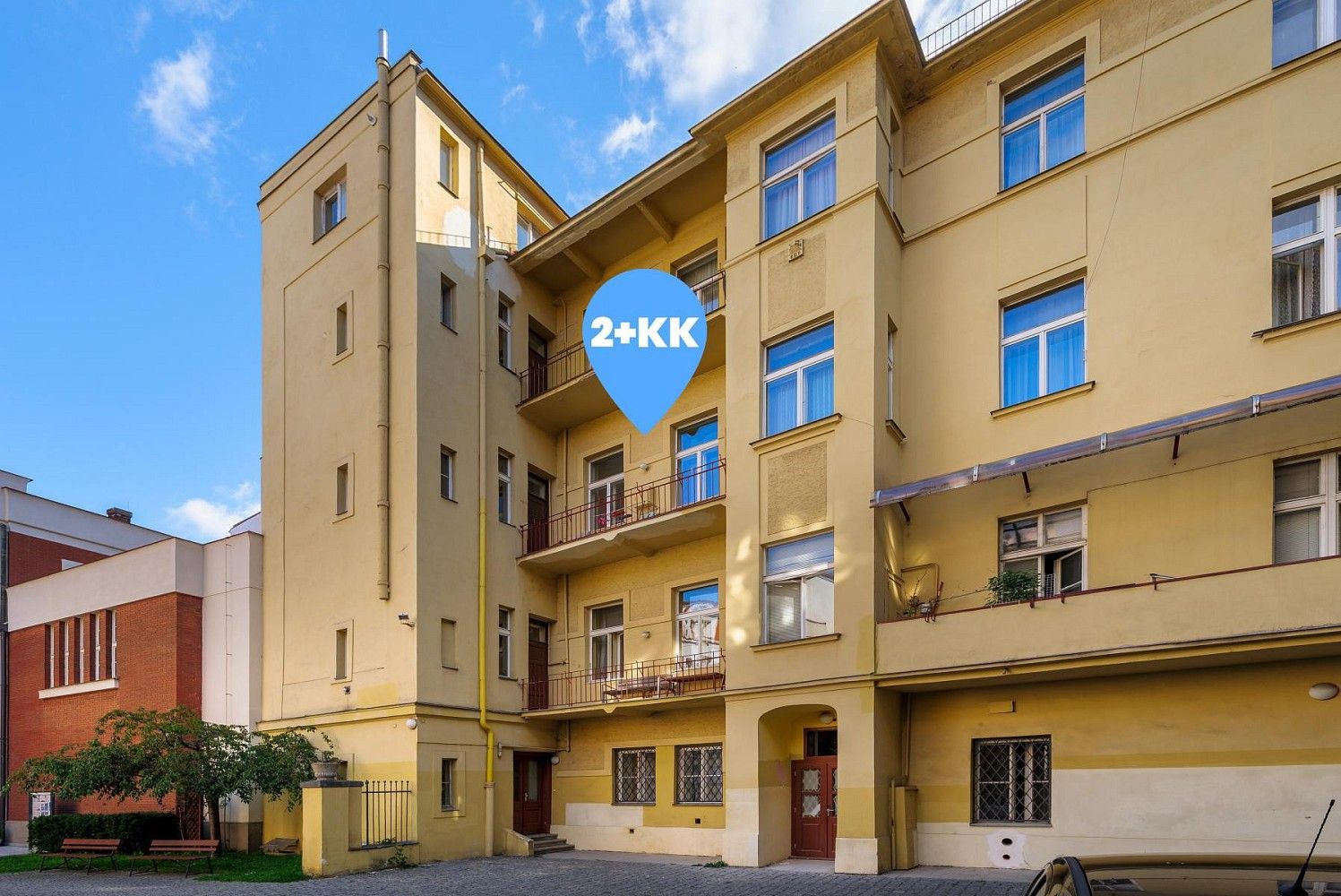 2+kk, Praha - Nové Město, okres Praha 2, Hlavní město Praha, 55 m² - 1