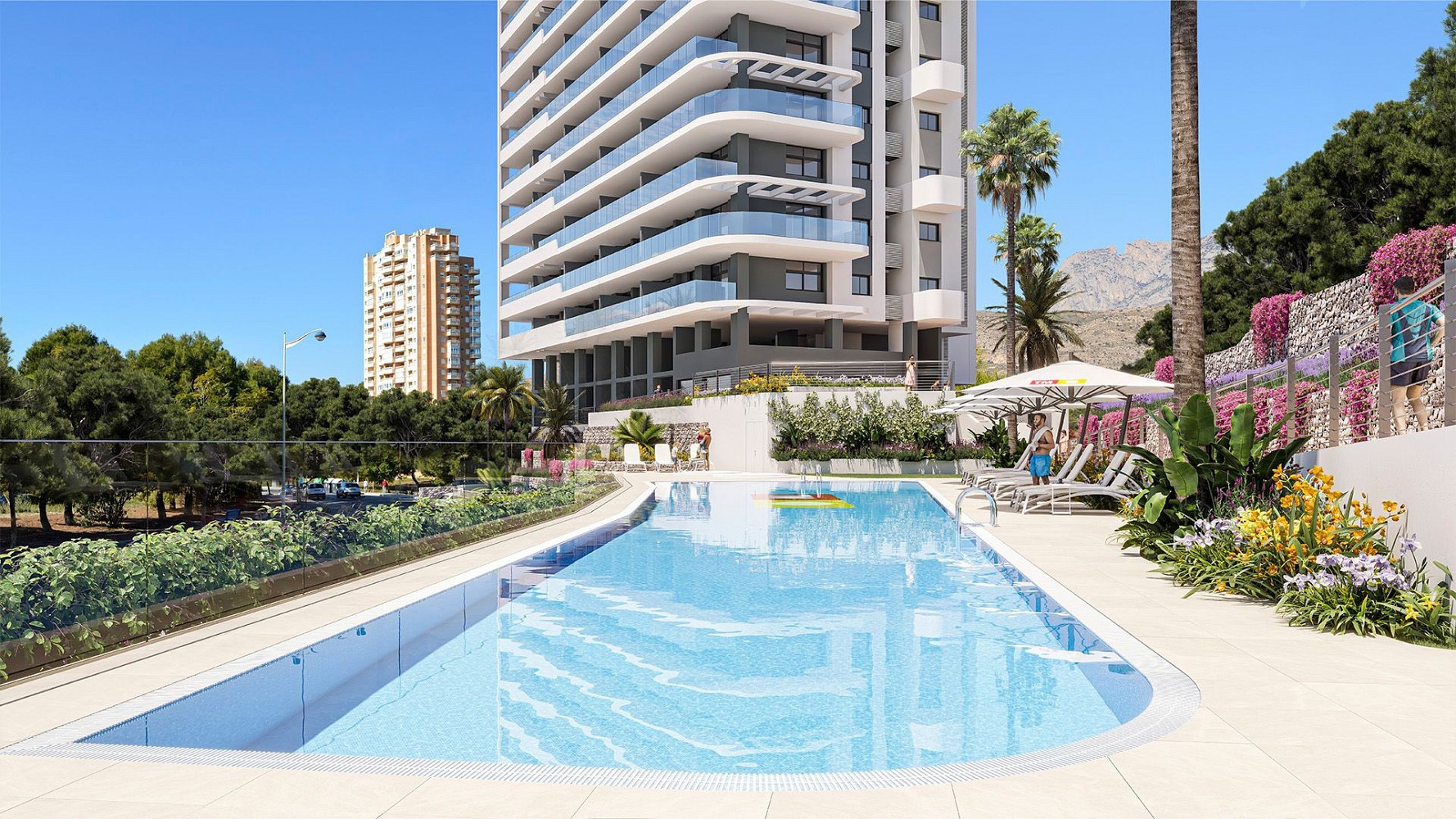 4+kk, Benidorm, Alicante, Španělsko, 76 m² - 2
