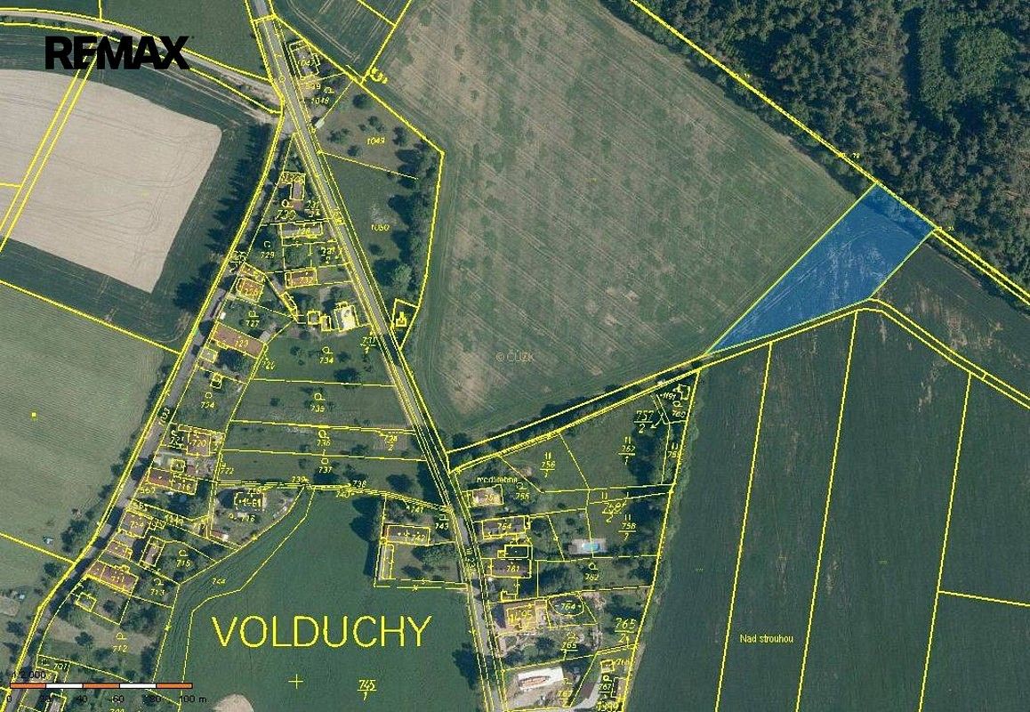 Zemědělské pozemky, Volduchy, okres Rokycany - 1
