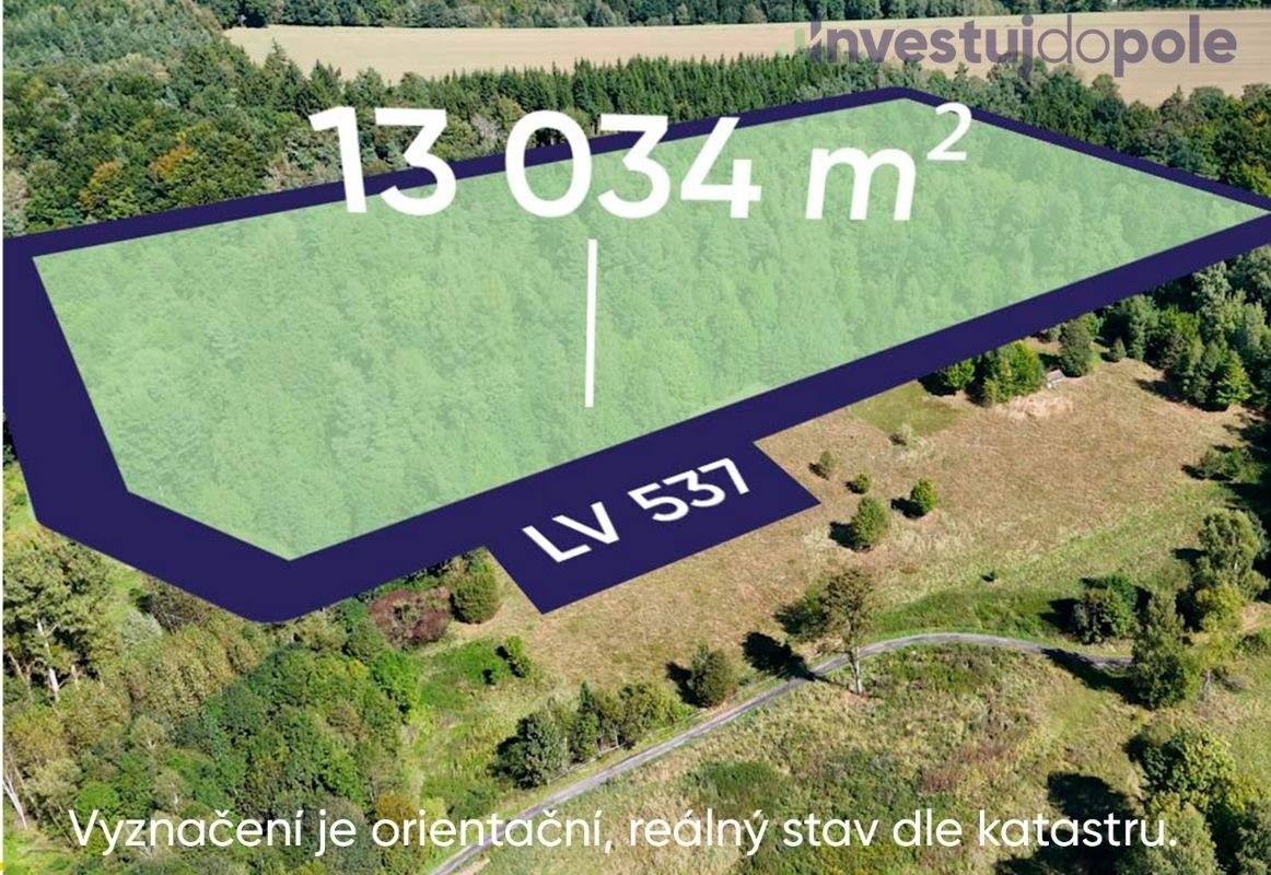 Pozemky pro bydlení, Třebovice, 13 034 m²