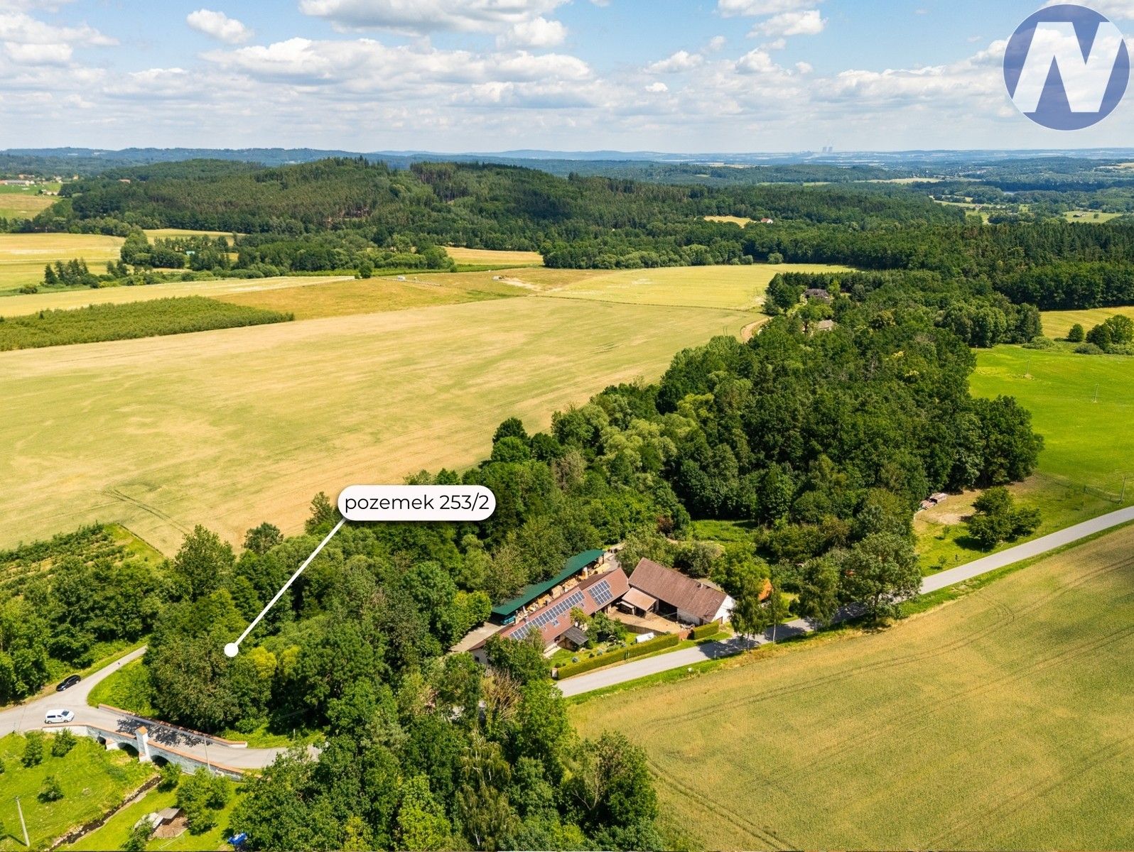 Pozemek · 7 891 m² · Lhenice - 3