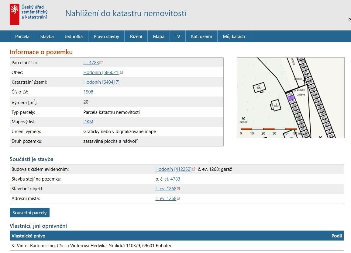 Garáže, Hodonín, 695 01