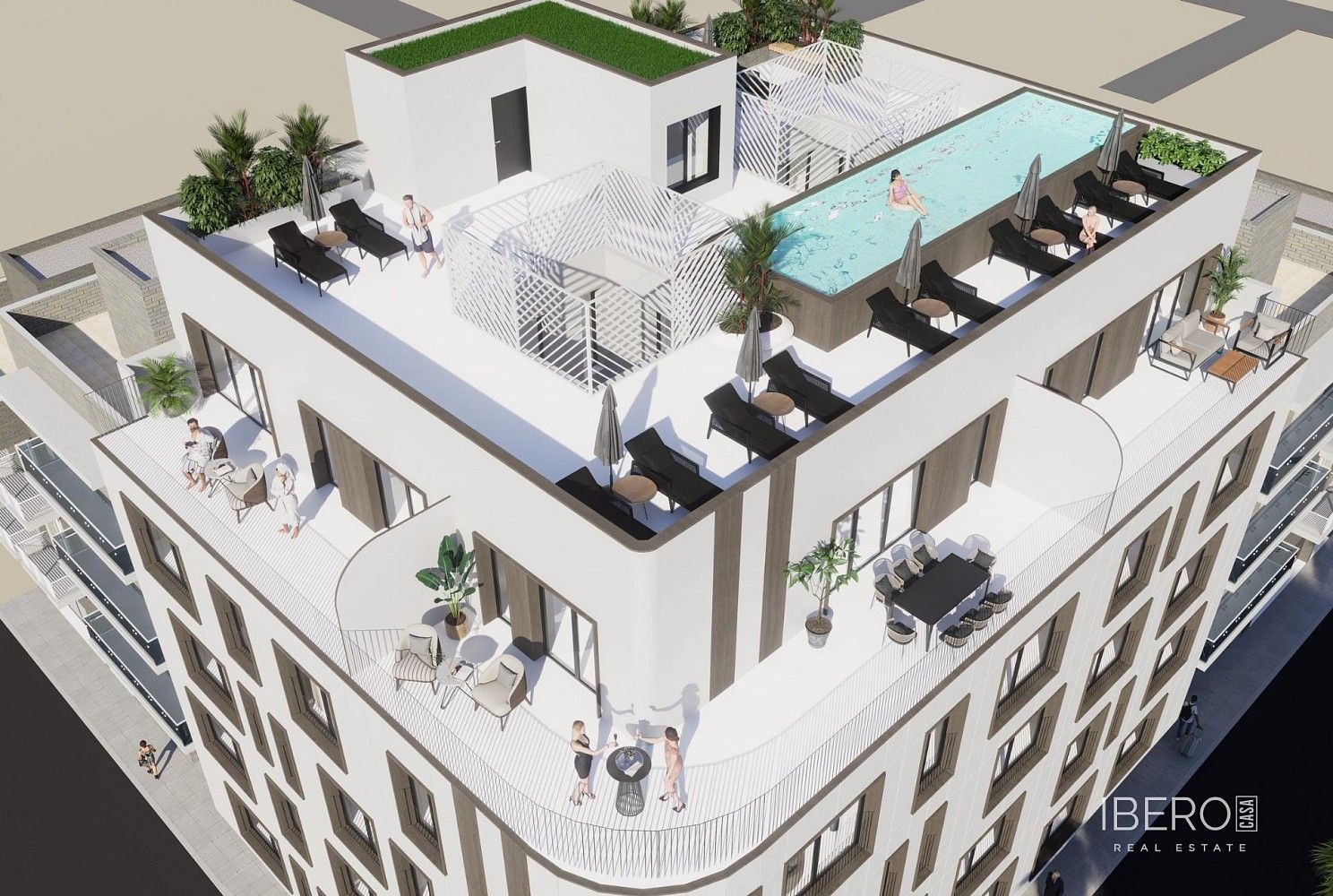 4+kk, Torrevieja, Španělsko, 79 m² - 2
