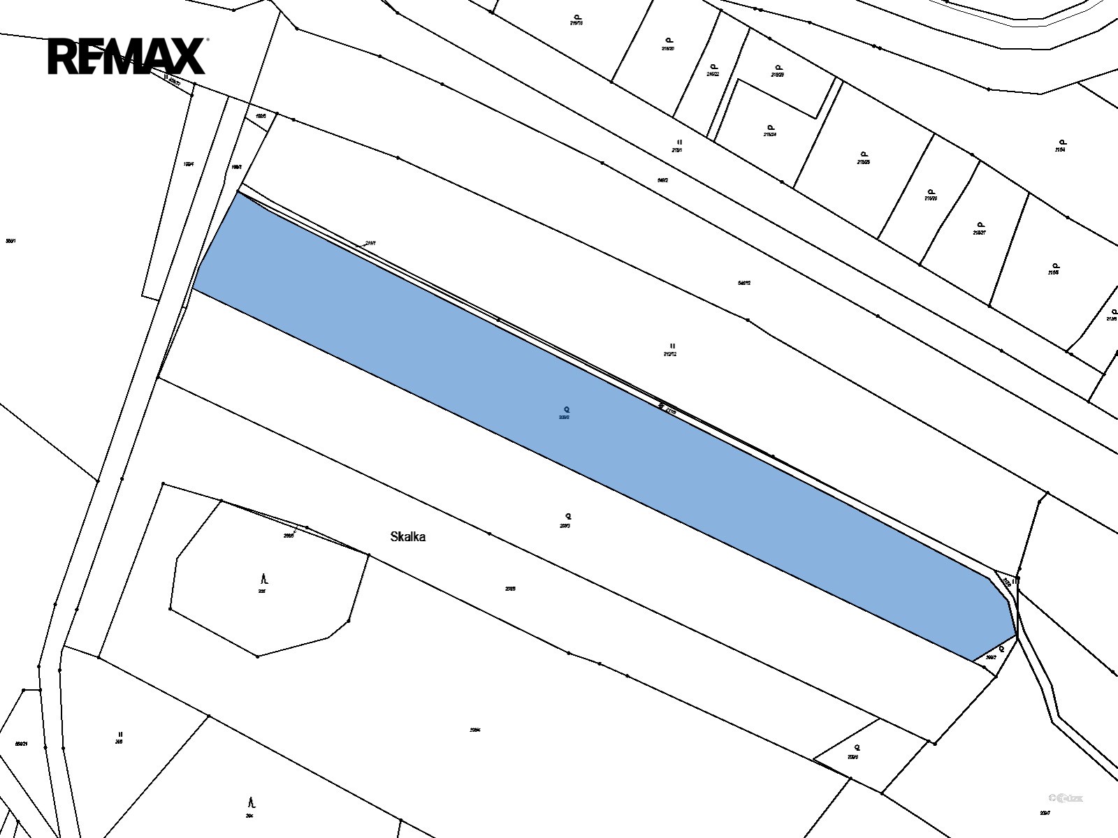 Prodej les - Málkov, 14 938 m² - 2
