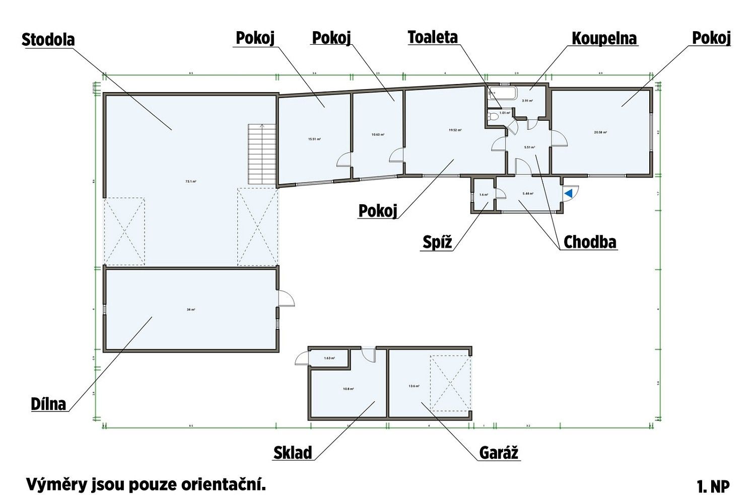 Rodinný dům · 174 m² · Libkovice pod Řípem, okres Litoměřice - 4