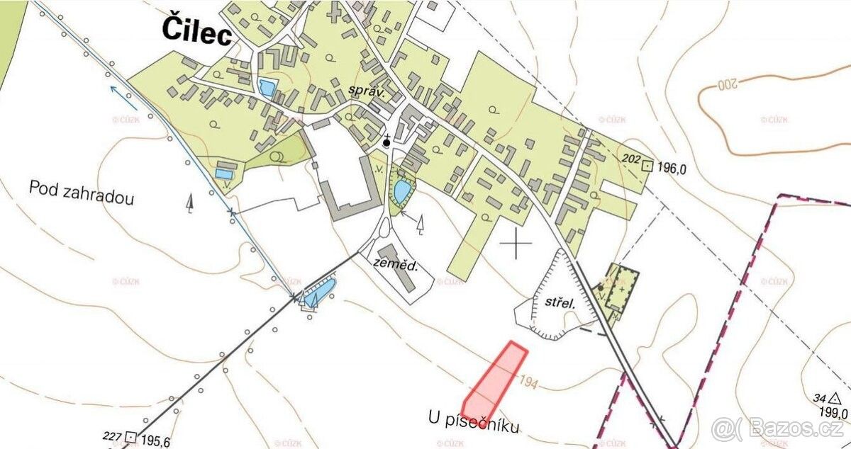 Prodej pozemek pro bydlení - Straky, 289 25