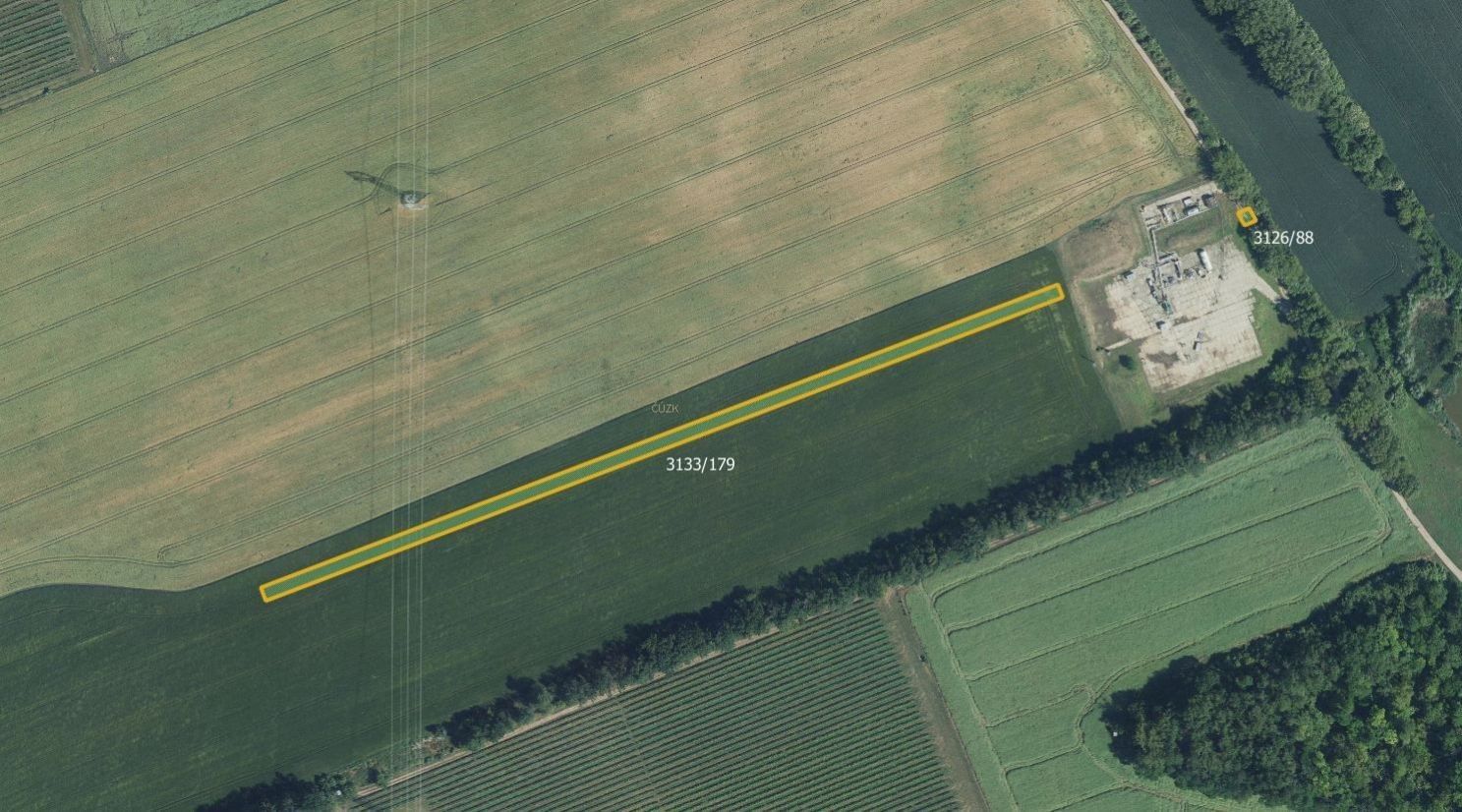 Zemědělské pozemky, Prušánky