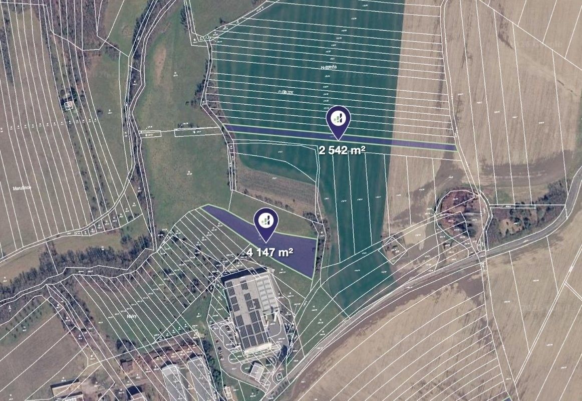 Zemědělské pozemky, Dobrkovice, 23 121 m² - 2