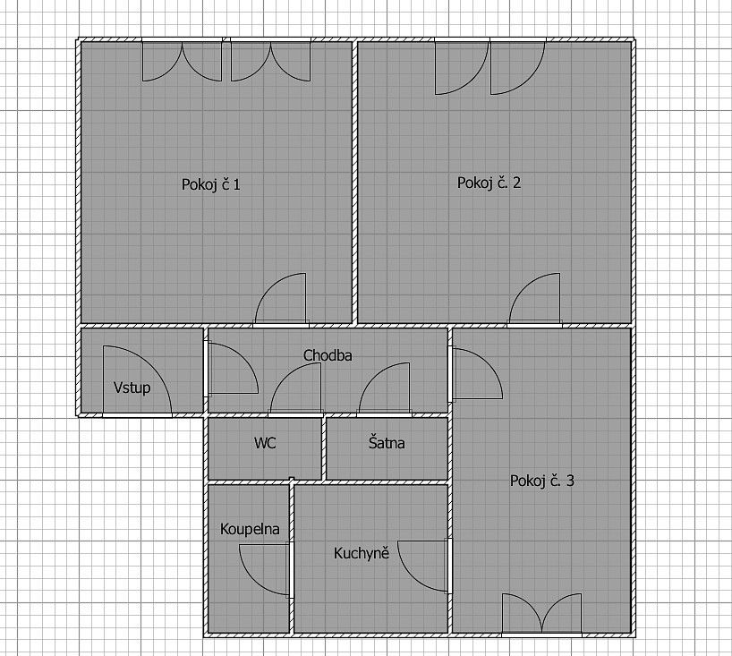 Prodej byt 3+1 - Škroupova, Hradec Králové, 112 m² - 2