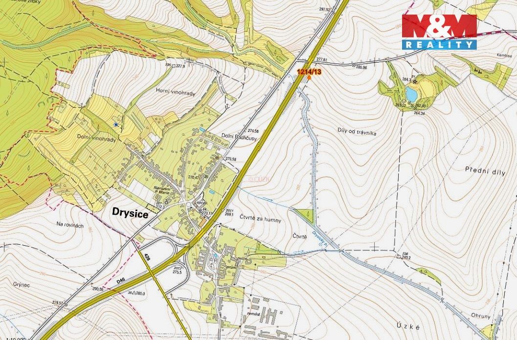 Prodej pozemek pro bydlení - Drysice, 683 21